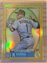 Nick Madrigal [Gold Refractor] #18 Baseball Cards 2021 Topps Gypsy Queen Chrome Box Toppers Prices