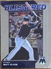 Matt Olson #BL-4 Baseball Cards 2022 Panini Mosaic Blistered Prices