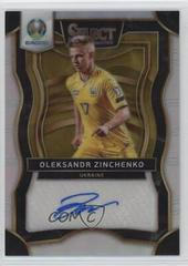Oleksandr Zinchenko [Purple Prizm] Soccer Cards 2020 Panini Select UEFA Euro Signatures Prices