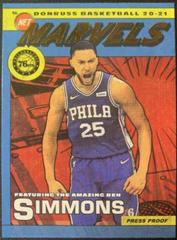 Ben Simmons [Press Proof] #5 Basketball Cards 2020 Donruss Net Marvels Prices