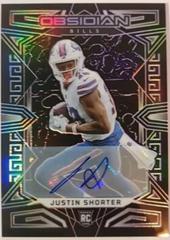 Justin Shorter #110 Football Cards 2023 Panini Obsidian Signature Prices