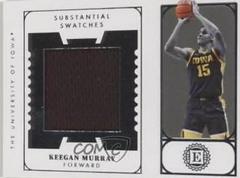 Keegan Murray #ES-KMU Basketball Cards 2022 Panini Chronicles Draft Picks Encased Substantial Rookie Swatches Prices