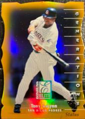 Tony Gwynn Baseball Cards 1998 Donruss Elite Prices