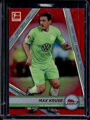Max Kruse [Red] Soccer Cards 2021 Topps Finest Bundesliga Touch Prices