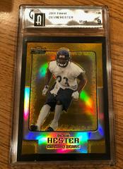 Devin Hester [Gold Refractor] #125 Football Cards 2006 Topps Finest Prices