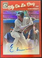 Elly De La Cruz [Red] #1990-EC Baseball Cards 2023 Panini Donruss Optic Retro 1990 Signatures Prices