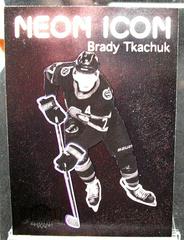 Brady Tkachuk #NI-15 Hockey Cards 2021 Skybox Metal Universe Neon Icon Prices