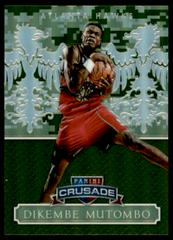 Dikembe Mutombo Camouflage #129 Basketball Cards 2014 Panini Excalibur Crusade Prices