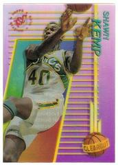 Shawn Kemp #25 Basketball Cards 1994 Stadium Club Clear Cut Prices
