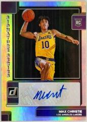 Max Christie #SS-MAX Basketball Cards 2022 Panini Donruss Signature Series Prices