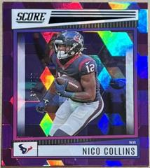 Nico Collins [Cubic] Football Cards 2022 Panini Score Prices