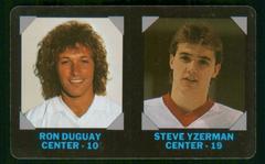 R. Duguay, S. Yzerman #5 Hockey Cards 1985 7-Eleven Credit Cards Prices