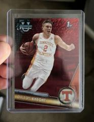 Dalton Knecht [Red Shimmer] #48 Basketball Cards 2023 Bowman Chrome University Prices
