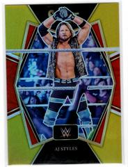 AJ Styles [Gold Prizm] #107 Wrestling Cards 2022 Panini Select WWE Prices