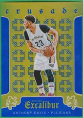 Anthony Davis [Gold] #77 Basketball Cards 2015 Panini Excalibur Crusade Prices