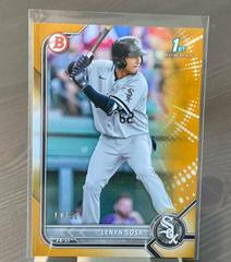 Lenyn Sosa [Gold] #BP-76 Baseball Cards 2022 Bowman Paper Prospects Prices