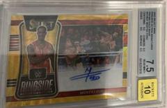 Montez Ford [Gold Wave Prizm] #RA-MZF Wrestling Cards 2022 Panini Select WWE Ringside Action Signatures Prices