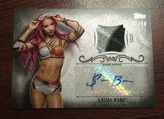 Sasha Banks [Silver] Wrestling Cards 2016 Topps WWE Undisputed Autographs Prices