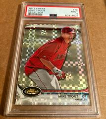 Mike Trout [Xfractor] #78 Baseball Cards 2012 Finest Prices