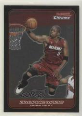 Dwyane Wade Basketball Cards 2006 Bowman Chrome Prices