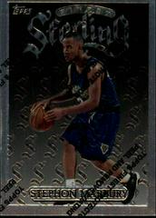 Stephon Marbury #253 Basketball Cards 1996 Finest Prices