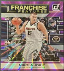 Nikola Jokic [Purple Laser] Basketball Cards 2022 Panini Donruss Franchise Features Prices