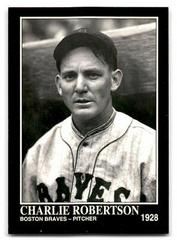 Charlie Robertson #815 Baseball Cards 1993 Conlon Collection Prices