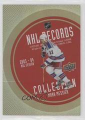 Mark Messier [Gold] #RB-8 Hockey Cards 2021 Upper Deck Record Collections Prices
