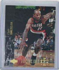 Clyde Drexler Electric Gold Basketball Cards 1993 Upper Deck SE Prices