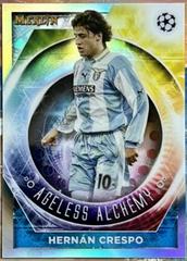 Hernan Crespo #AA-19 Soccer Cards 2022 Topps Merlin Chrome UEFA Club Competitions Ageless Alchemy Prices