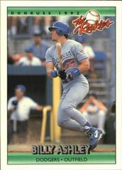 Billy Ashley #5 Baseball Cards 1992 Donruss Prices