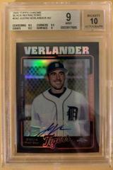 Justin Verlander [Autograph Refractor] #242 Baseball Cards 2005 Topps Chrome Prices