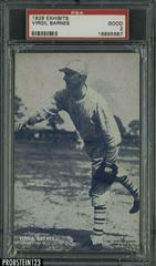 Virgil Barnes Baseball Cards 1928 Exhibits Prices