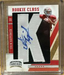 Colin Kaepernick [Autograph Letter Patch] #257 Football Cards 2011 Panini Threads Prices