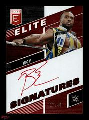 Big E [Red] #45 Wrestling Cards 2023 Donruss Elite WWE Elite Signature Prices