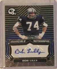 Bob Lilly [Blue] #INV-BLI Football Cards 2021 Panini Chronicles Invincible Autographs Prices