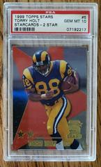 Torry Holt [2 Star] Football Cards 1999 Topps Stars Starcards Prices
