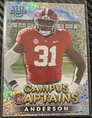 Will Anderson [Speckle] #CC-9 Football Cards 2022 Bowman's Best University Campus Captains Prices