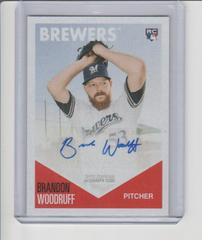 Brandon Woodruff [Autograph] #15-A Baseball Cards 2018 Topps 582 Montgomery Club Set 1 Prices