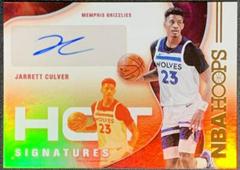 Jarrett Culver [Red] #HS-JCV Basketball Cards 2021 Panini Hoops Hot Signatures Prices
