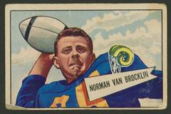 Norm Van Brocklin Football Cards 1952 Bowman Large Prices