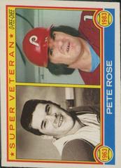 Pete Rose [Super Veteran] Baseball Cards 1983 O Pee Chee Prices
