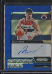 Deni Avdija [Blue] #NPS-DAV Basketball Cards 2021 Panini Chronicles National Pride Signatures Prices