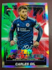 Carles Gil [Red] Soccer Cards 2022 Finest MLS Prized Footballers Prices
