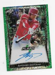 Shohei Ohtani [Green] #BA-SO1 Baseball Cards 2018 Leaf Flash Autographs Prices