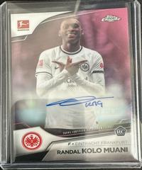 Randal Kolo Muani [Pink] #BCA-RKM Soccer Cards 2022 Topps Chrome Bundesliga Autographs Prices