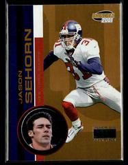 Jason Sehorn [Premiere Date] Football Cards 2001 Pacific Invincible Prices