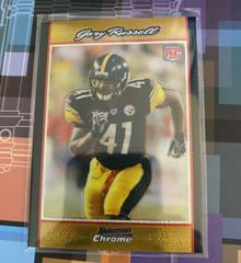 Gary Russell [Gold Refractor] Football Cards 2007 Bowman Chrome Prices
