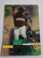 Barry Bonds [Techno] #R85 Baseball Cards 1999 Upper Deck Ionix Prices