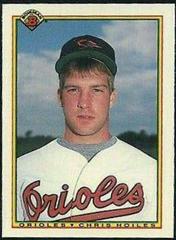 Chris Hoiles #259 Baseball Cards 1990 Bowman Tiffany Prices